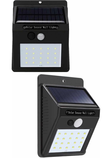 Solar Dekoratif Lambası Sensörlü LED Işık Bahçe Aydınlatma