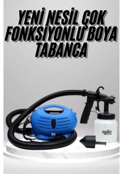 Yeni Nesil Boya Tabancası Çok Fonksiyonlu Boya Tabanca Taşınabilir Askılı