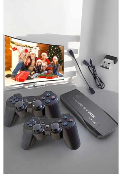 20.000 Oyunlu Premium Model Oyun Konsolu 8k Android Tv Hd Game Stick modelleri