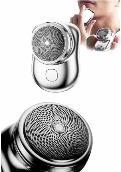 Elektrikli Mini Tıraş Makinesi,taşınabilir USB Şarjlı Kablosuz Tıraş Makinesi