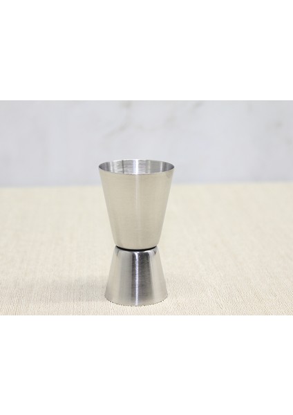 Leyla Sanat Sanata Yeni Bir Bakış Açısı Paslanmaz Çelik Kokteyl Bar Ölçeği 25/50 ml