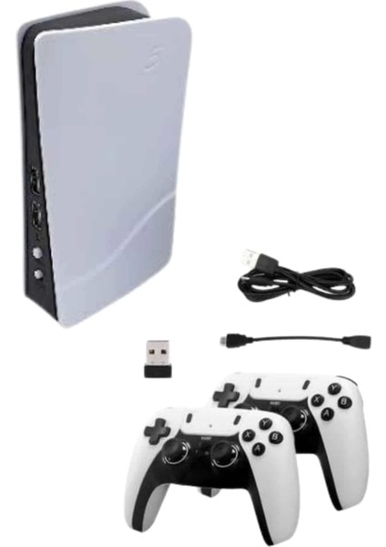 4K Hd Klasik Retro Game Box 3000 Oyunlu Çift Kollu Çift Kişilik Oyun Konsolu