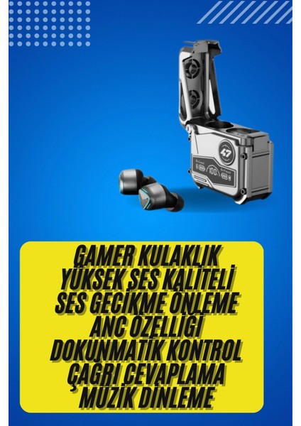 Bluetooth Kulaklık Dokunmatik Kontrol Tws Kablosuz Kulaklık Hi-Fi Stereo