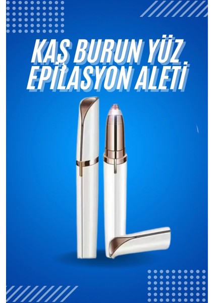 Yüz Epilatör Kıl Kaş Bıyık Tüy Alma Aleti Kaş Bıyık Alma Epilatörü