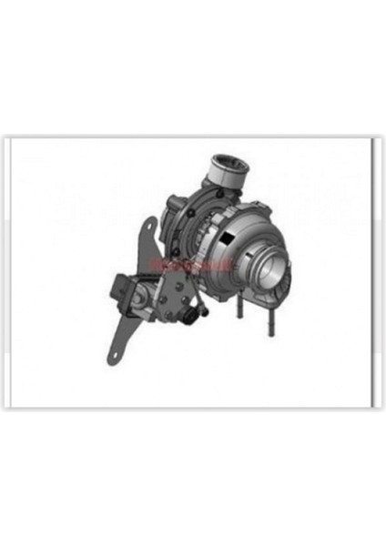 Turbo Komple Chevrolet Captiva 2.0 D 06 150PS 110 Kw Z20S / Z20S1 7624635003S Dpmah