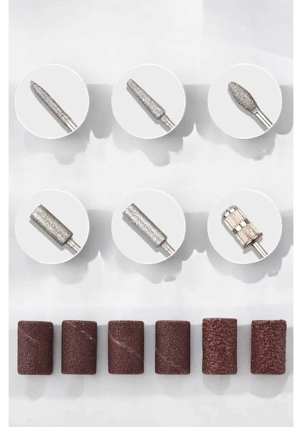 Protez Tırnak Manikür ve Pedikür Seti Elektrikli modelleri