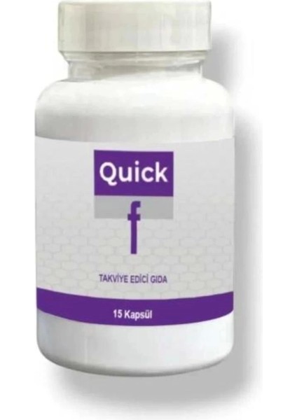 Quick F 15 Ince Bir Görünüm Zayıflamaca Için Diyet Takviyesi x 1 Adet
