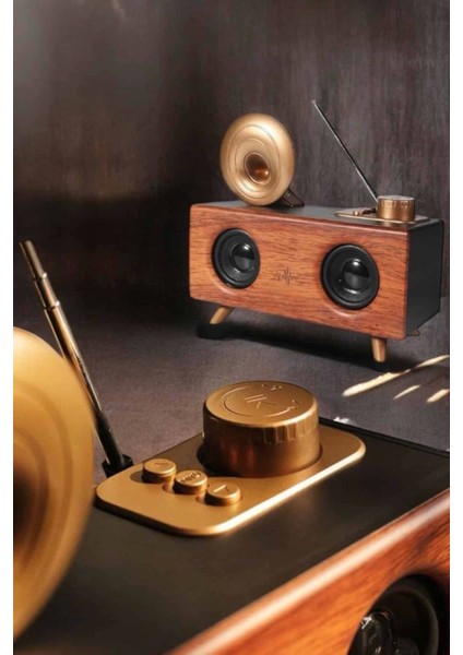 Nostaljik Görünümlü Bluetooth Bağlantılı Speaker