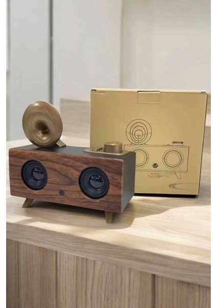 Nostaljik Görünümlü Bluetooth Bağlantılı Speaker