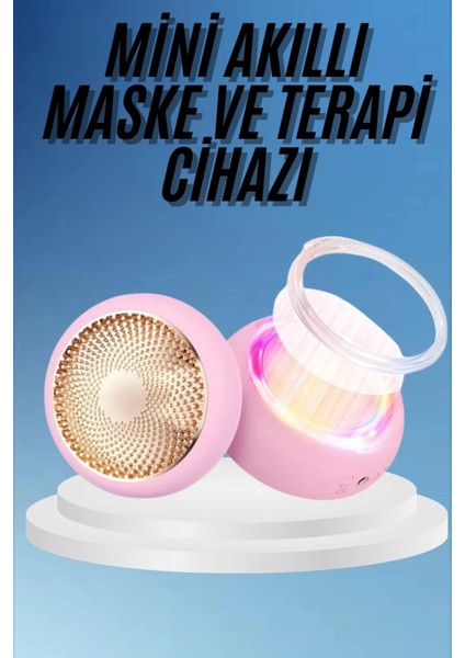 Işık Terapi Cihazı LED Işık Akıllı Maske Cihazı Mini Taşınabilir