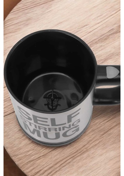 Yazılı Mug Kupa Karıştırıcı Özelliği Ve Paslanmaz Çelik