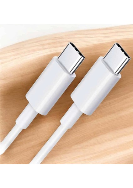Ios Uyumlu Type-C Girişli Hızlı Şarj 15/15 Pro Max Adaptör ve Kablosu