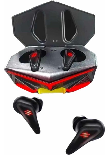Bluetooth Kulaklık Hd Ses Kaliteli Işıklı Metal Kasa Ios Android Uyumlu Mikrofonlu