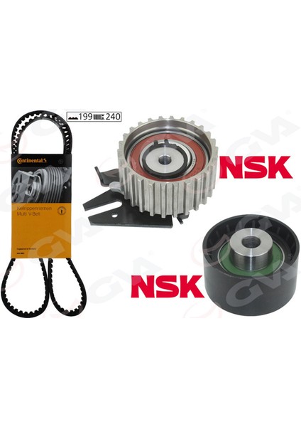 Eksantrik Gergi Kiti 199X240 Astra J-Insignia-Combo-Zafira C-Doblo 10 2.0 Cdti-Mtj K035623XS Dpmah