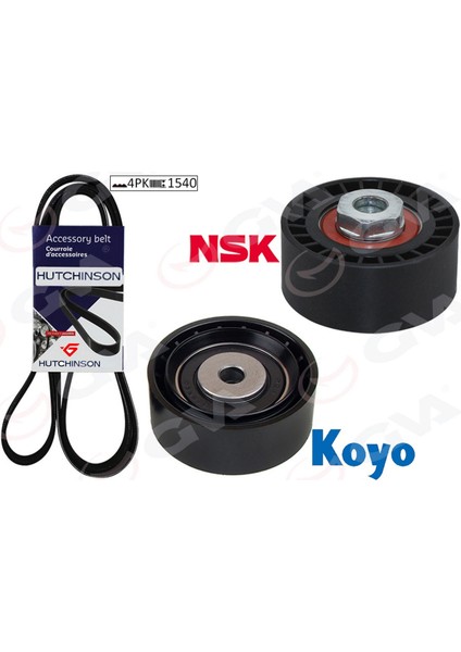 Alternatör Gergi Kiti Clio Ii-Symbol Ii Logan-Sandero 1.2 16V D7F-D4F Dpmah