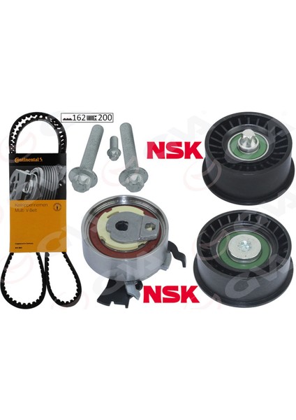 Eksantrik Gergi Kiti 162X200 Astra G-Corsa C-Vectra C-Meriva A-Zafira A 1.4-1.6-1.8 16V Z16XE-Z14XE Dpmah
