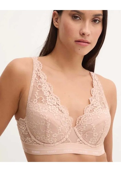 Jane Padded Logo Yazı Detaylı Sütyen
