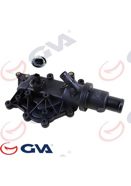 Termostat 89C Komple / 2 Fiş Müşürlü Megane Ii-Iii-Fluence-Laguna Ii-Iii-Clio Iii 1.6-1.4 16V Dpmah
