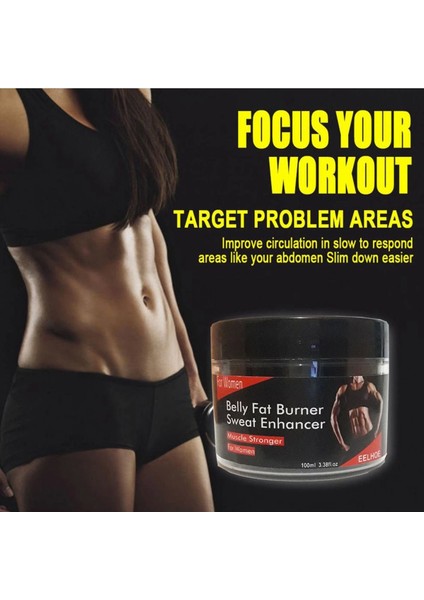 Belly Fat Burner For Women Kadın Bel Hızlı Yağ Giderici Krem 100 ml modelleri