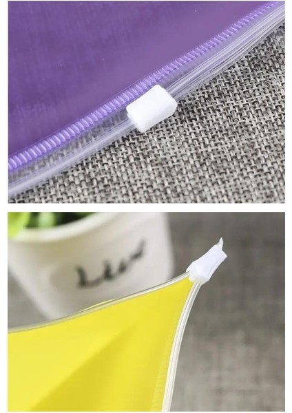 A4 Şeffaf Fermuarlı Dosya Mavi 1 Adet Pvc Fermuarlı Evrak Dosyası 24X34CM Çıtçıtlı Belge Evrak Dosyası Ofis Büro Okul fiyatları