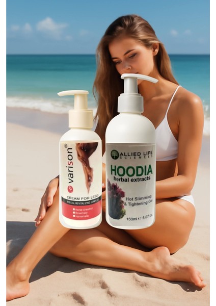 Varison 120 ml Bacak Krem + Hoodia Gel Yaza Hazırlık Seti