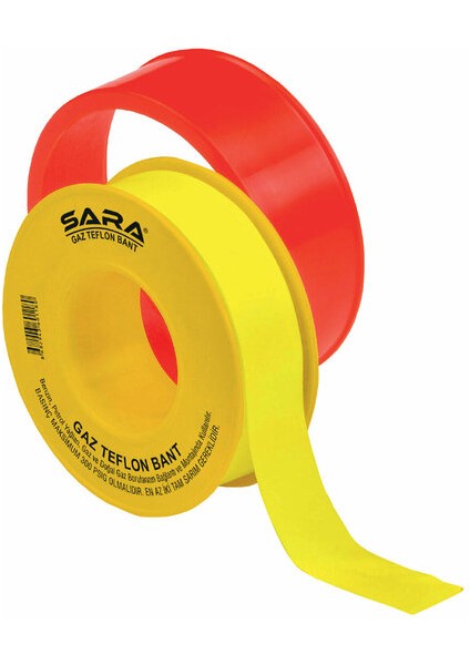 Gaz Teflon Bant (10 Adet) 12MM x 8m