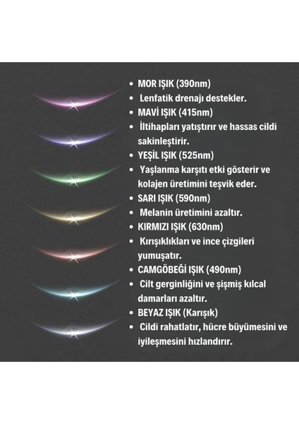 Buffer® 7 Farklı Işık Modlu Titreşimli Boyun ve Yüz Ems Güzellik Cihazı