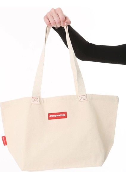 Baghashtag Kanvas Tote Çanta