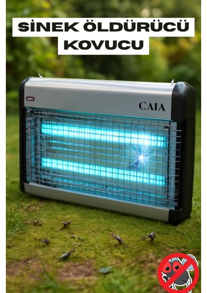 Uv Işıklı Elektrikli Sinek Öldürücü Sessiz ve Etkili Haşere Kovucu 2X10W