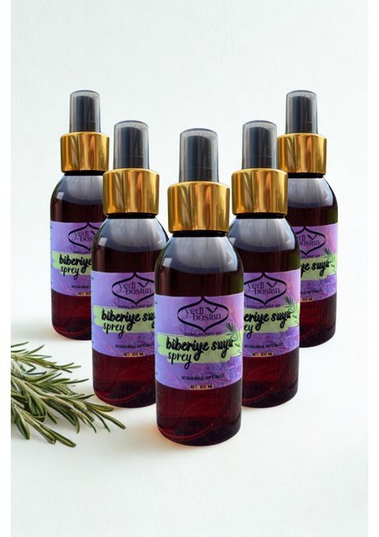 Biberiye Suyu 5 Adet x 100 ml Premium Paket