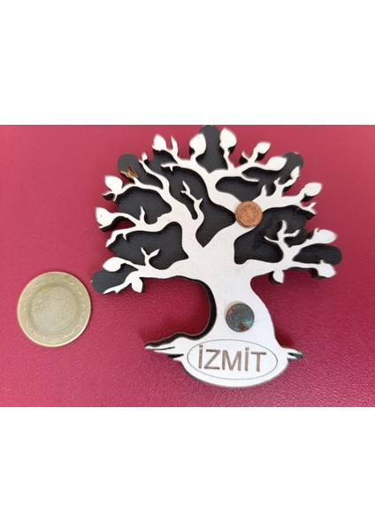 Ay Tasarım Ağaç Şeklinde Magnet 50ADET