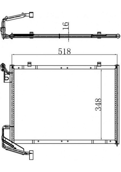 Klima Radyatoru Kondenseri Fiesta 1.0 Ecoboost 08 17 Dpmah