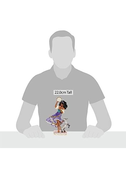 Shore Geleneksel Figür Esmerelda & Djali, 22,2 cm Yüksekliğinde, 6008071, Çok Renkli, Tek Boy