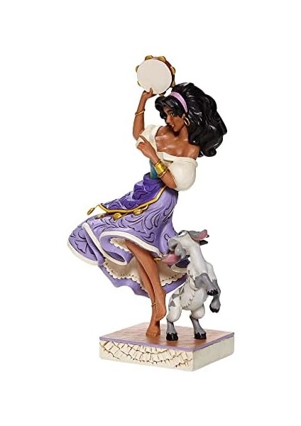 Shore Geleneksel Figür Esmerelda & Djali, 22,2 cm Yüksekliğinde, 6008071, Çok Renkli, Tek Boy