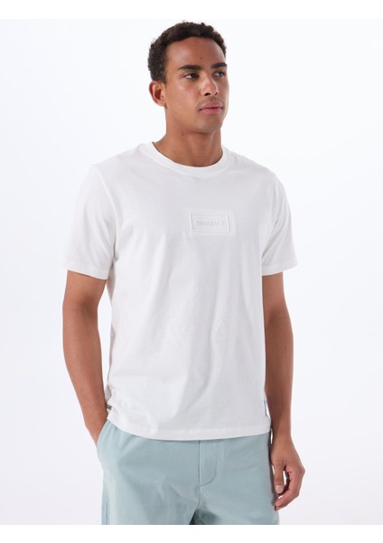 Bisiklet Yaka Beyaz Erkek T-Shirt 12288524_JORSTUDIO Tee Ss Crew Neck modelleri