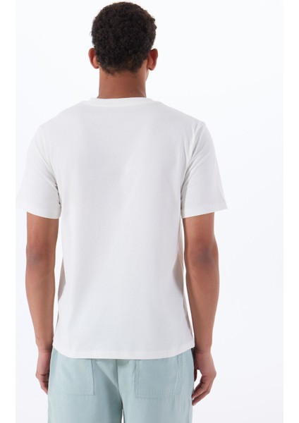 Bisiklet Yaka Beyaz Erkek T-Shirt 12288524_JORSTUDIO Tee Ss Crew Neck indirimleri