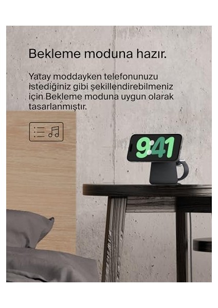 Boostcharge Pro 2'si 1 Arada Kablosuz Şarj Istasyonu