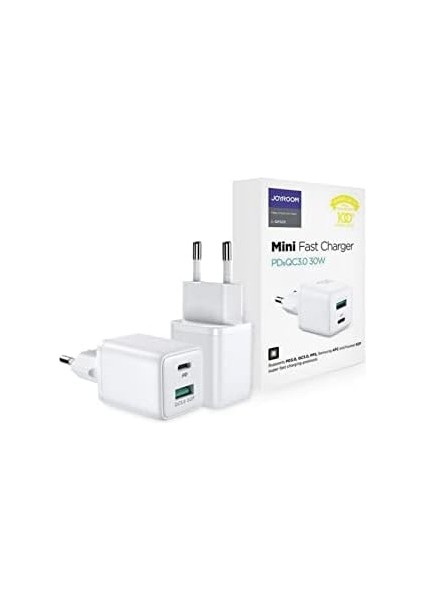 L-QP303 30W 2 Port Pd Şarj Adaptörü Seyahat Sarj Cihazı