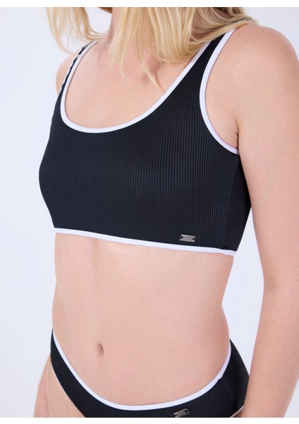 Siyah Kadın Bikini Üst J5SL-SWM7507 modelleri