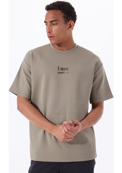Gmg Fırenze Bisiklet Yaka Haki Erkek T-Shirt GU25MSS03028