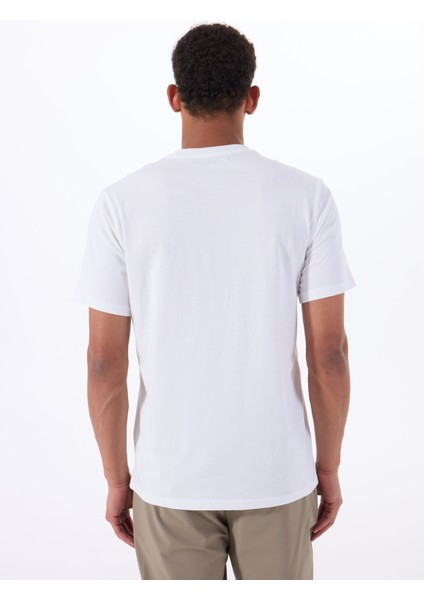 10027998.102 All Star Stencıl T-Shı Beyaz Yuvarlak Regular Fit Baskılı Erkek T-Shirt indirimleri