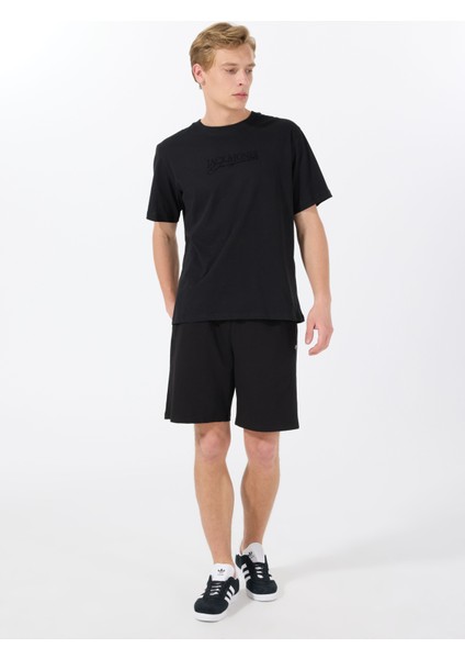 Bisiklet Yaka Siyah Erkek T-Shirt 12288567_JORBRAND Tee Ss Crew Neck fiyatları