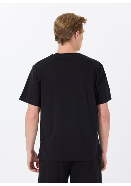 Bisiklet Yaka Siyah Erkek T-Shirt 12288567_JORBRAND Tee Ss Crew Neck modelleri