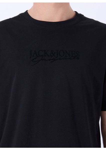 Bisiklet Yaka Siyah Erkek T-Shirt 12288567_JORBRAND Tee Ss Crew Neck fırsatları