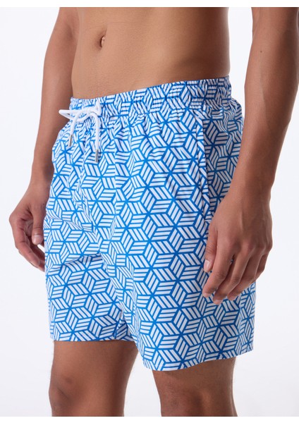 Mavi Erkek Baskılı Şort Mayo F5SM-MYO05 modelleri