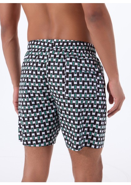 Çok Renkli Erkek Baskılı Şort Mayo F5SM-MYO06 fırsatları