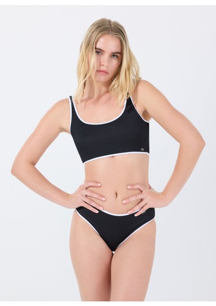 Siyah Kadın Bikini Alt J5SL-SWM7508