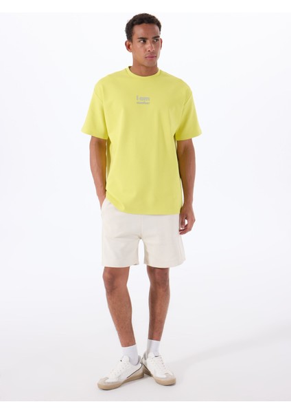 Gmg Fırenze Bisiklet Yaka Sarı Erkek T-Shirt GU25MSS03028 fiyatları