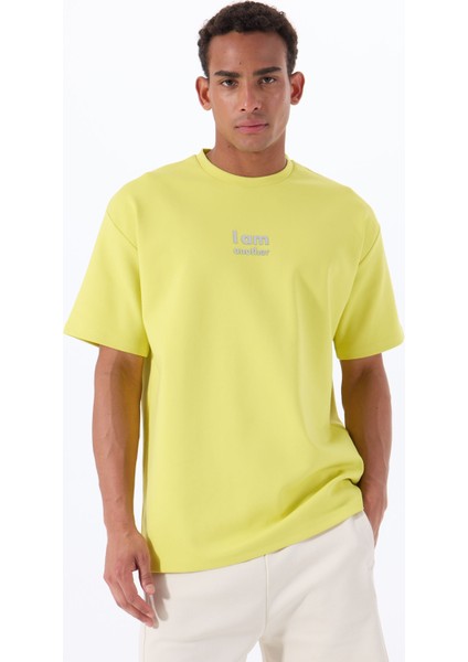 Gmg Fırenze Bisiklet Yaka Sarı Erkek T-Shirt GU25MSS03028 modelleri