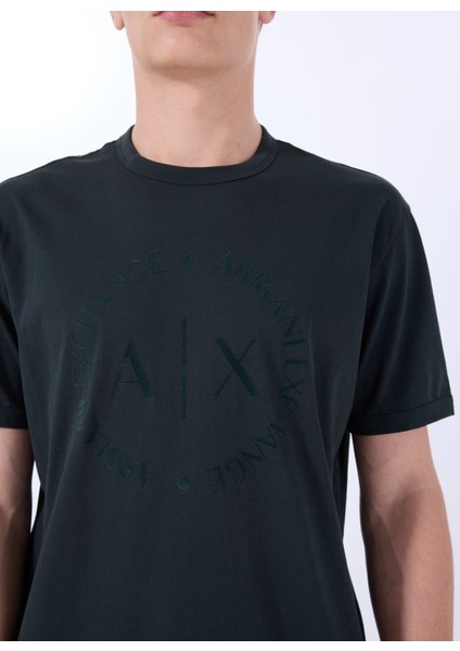 Bisiklet Yaka Siyah Erkek T-Shirt 8nztcd Z8H4Z UB001 T-Shırt fırsatları
